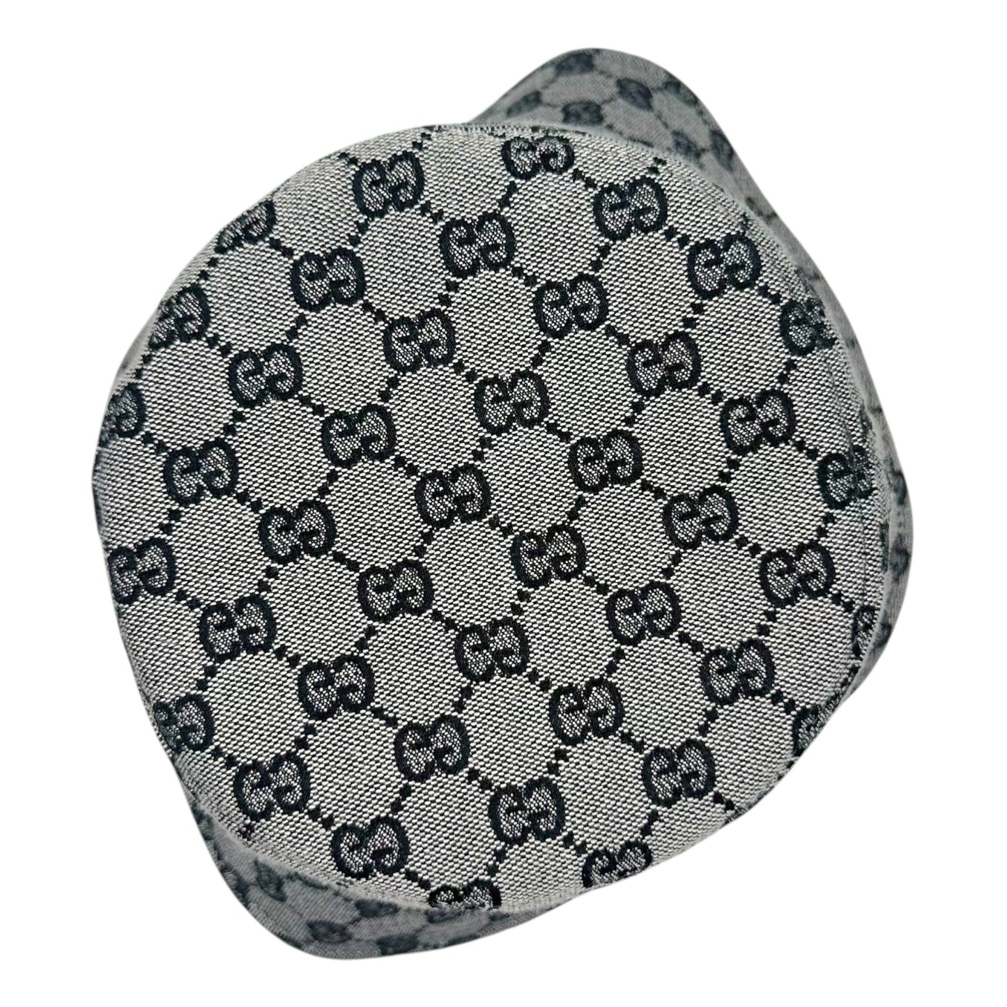 Gucci Monogram Bucket Hat Gray Black