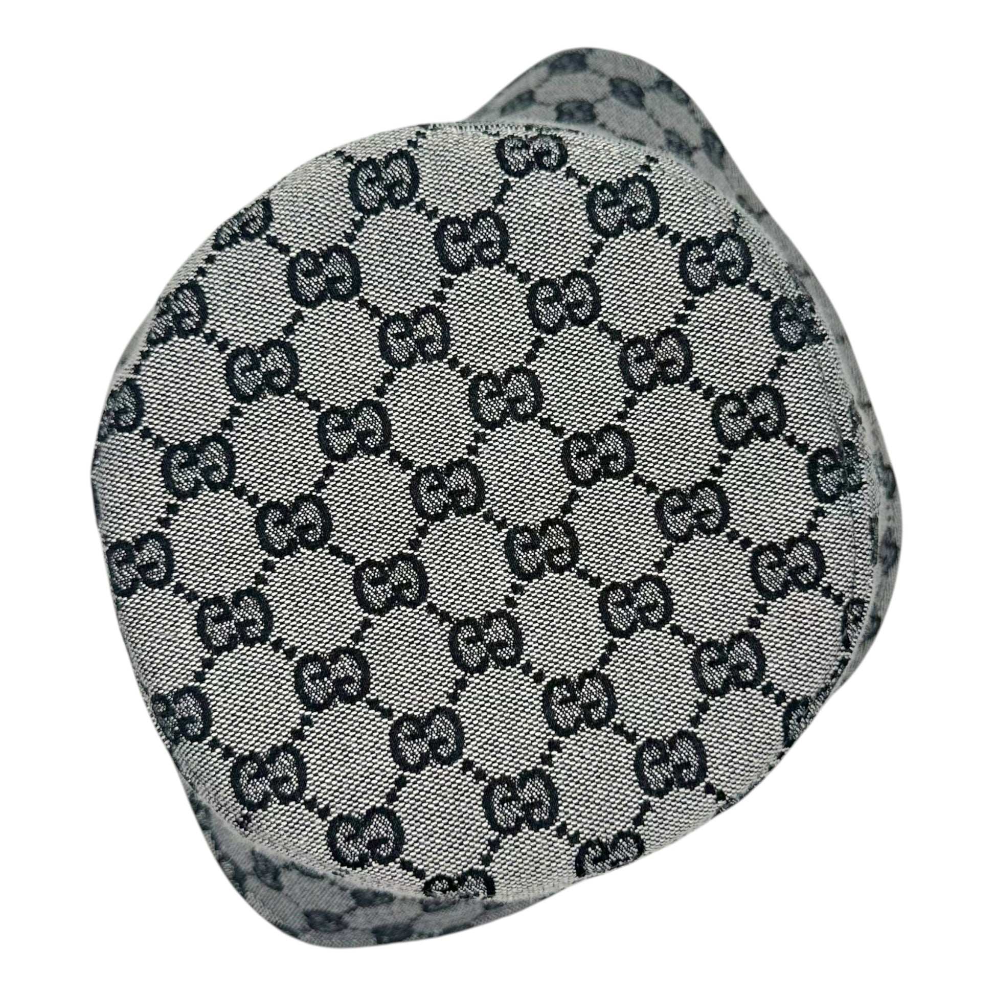 Gucci Monogram Bucket Hat Gray Black