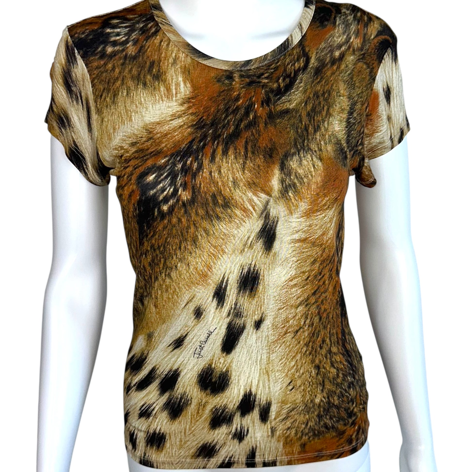 Just Cavalli Roberto Cavalli Animal Print T-Shirt - Outfit Repeater