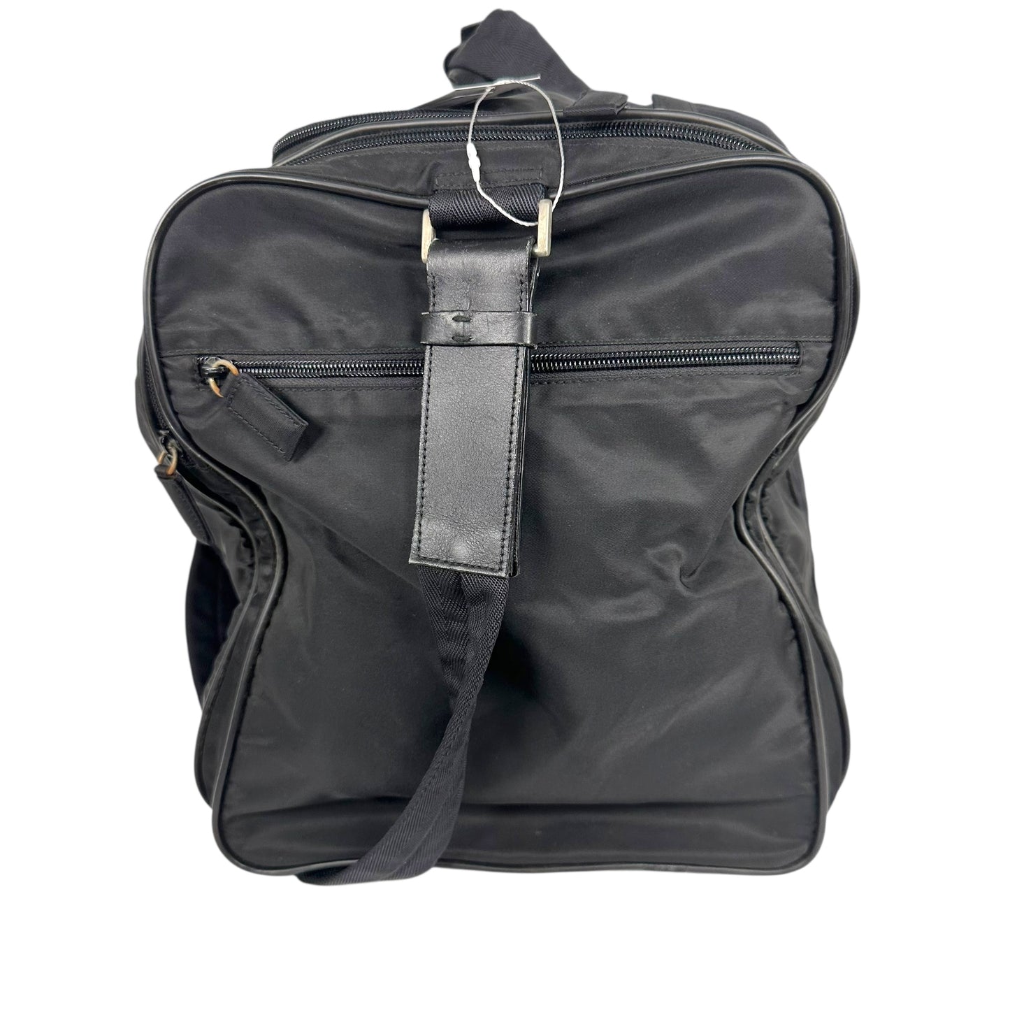 Prada Black Nylon Weekender 2-Way Duffle Bag - Outfit Repeater