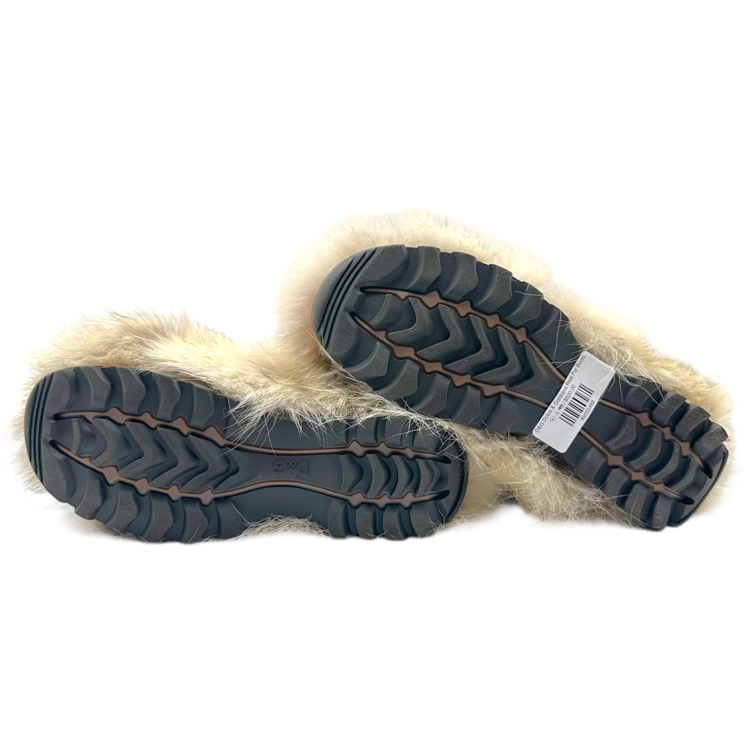 D&G Dolce & Gabbana Real Fur Boots - Outfit Repeater