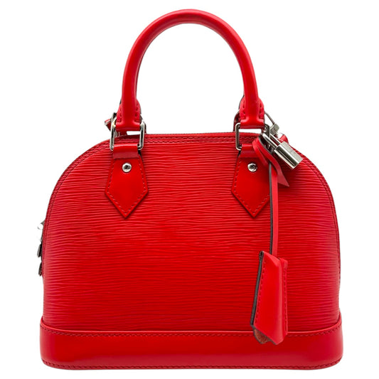 Louis Vuitton Epi Alma BB Bright Red 2-Way Bag