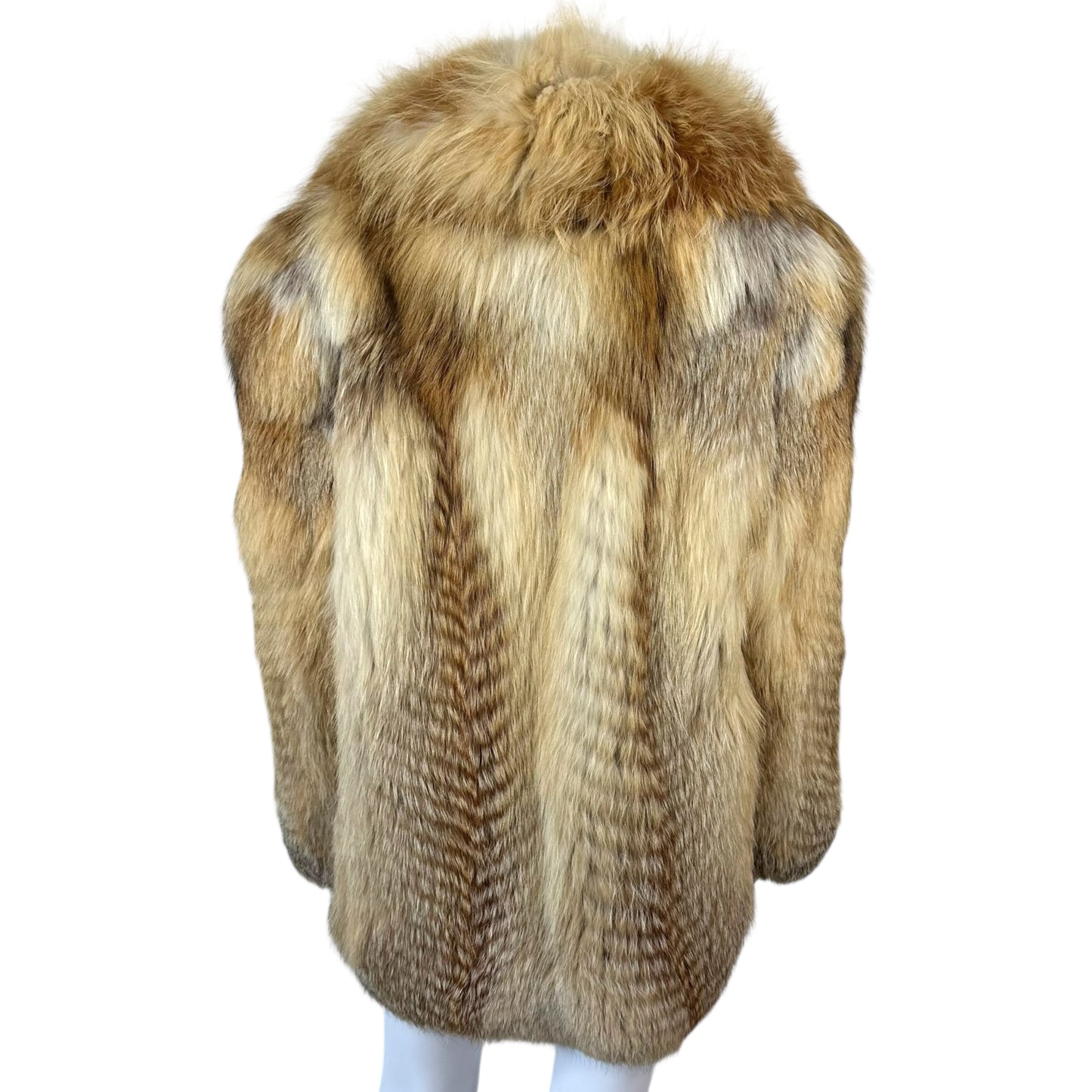 Vintage Golden Fox Fur Coat