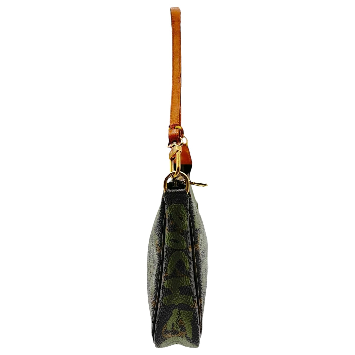 Louis Vuitton Stephen Sprouse Green Grafitti Pochette Bag