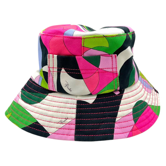 Emilio Pucci Multicolor Printed Cotton Bucket Hat