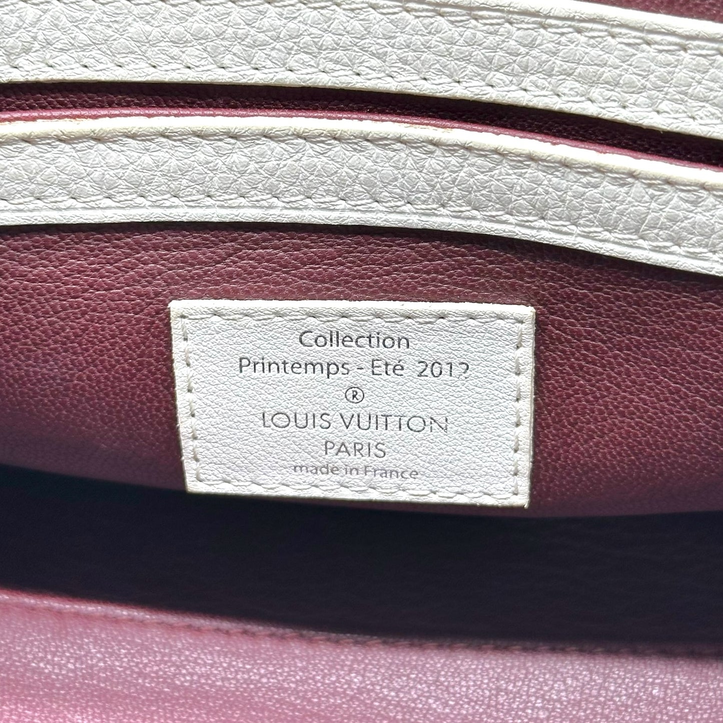 Louis Vuitton Yellow Leather & Terry Monogram Round Speedy 30 Bag