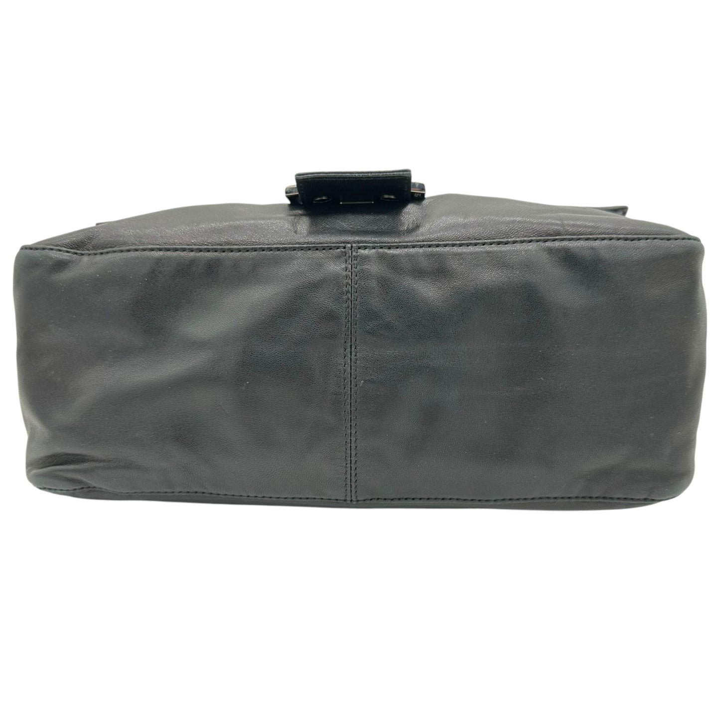 Fendi Black Leather & Stone Mama Baguette Bag - Outfit Repeater