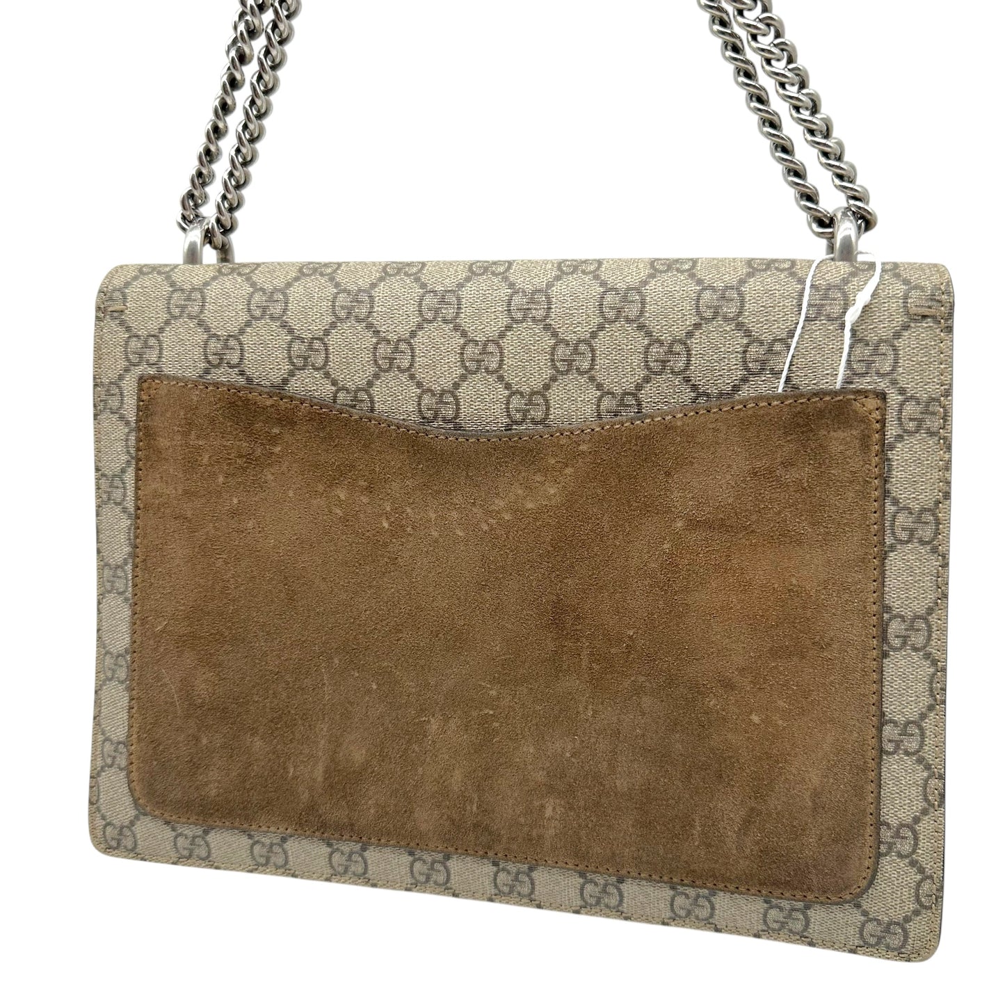 Gucci Tan Supreme Monogram Medium Dionysus Shoulder Bag