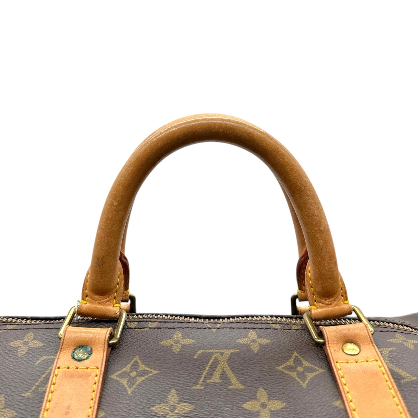 Louis Vuitton Classic Monogram Bandouliere 55 Duffle Bag