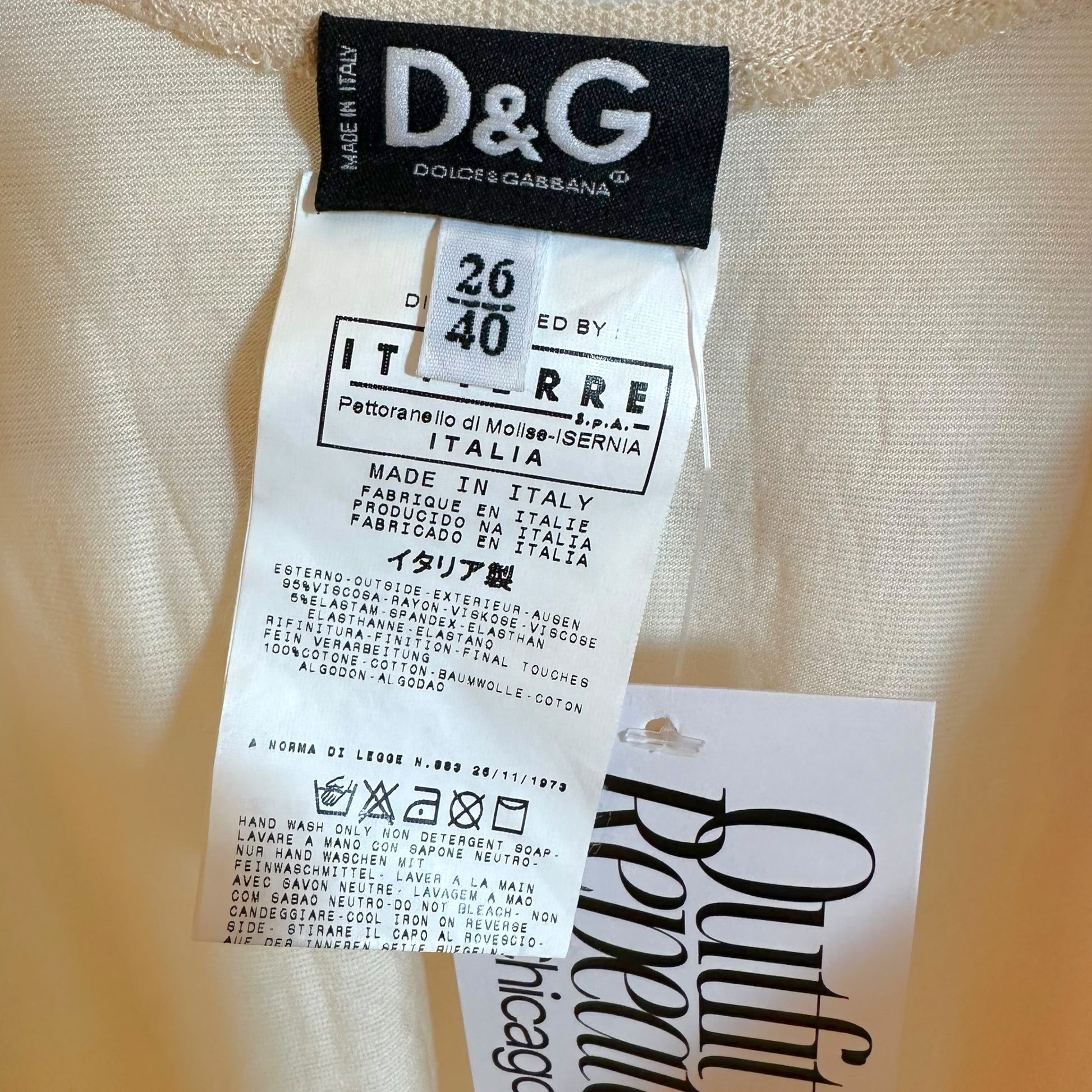 Dolce & Gabbana White Beaded Crochet Collar Tank Top