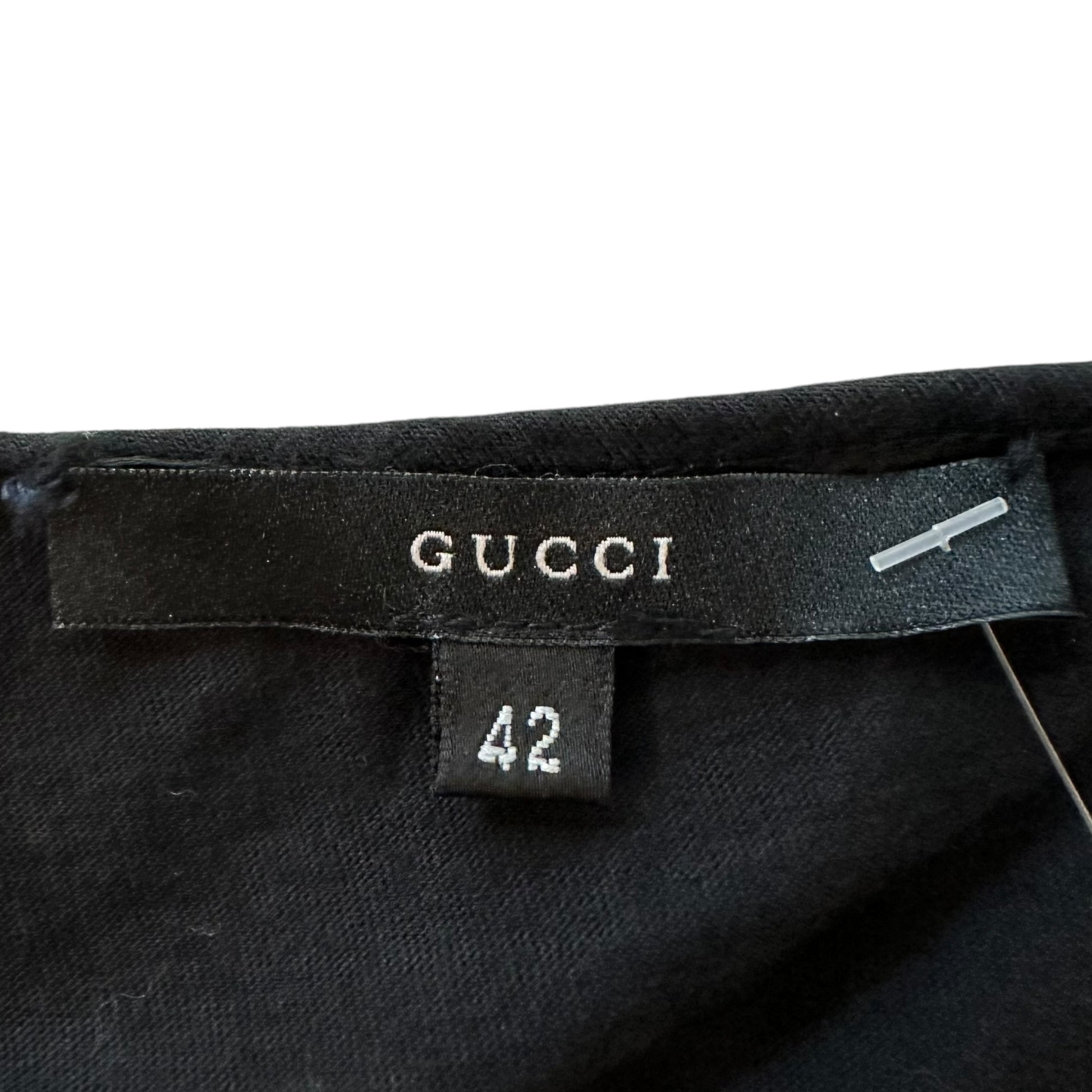 Gucci by Tom Ford Black Cinched Waist Tank Top - Outfit Repeater