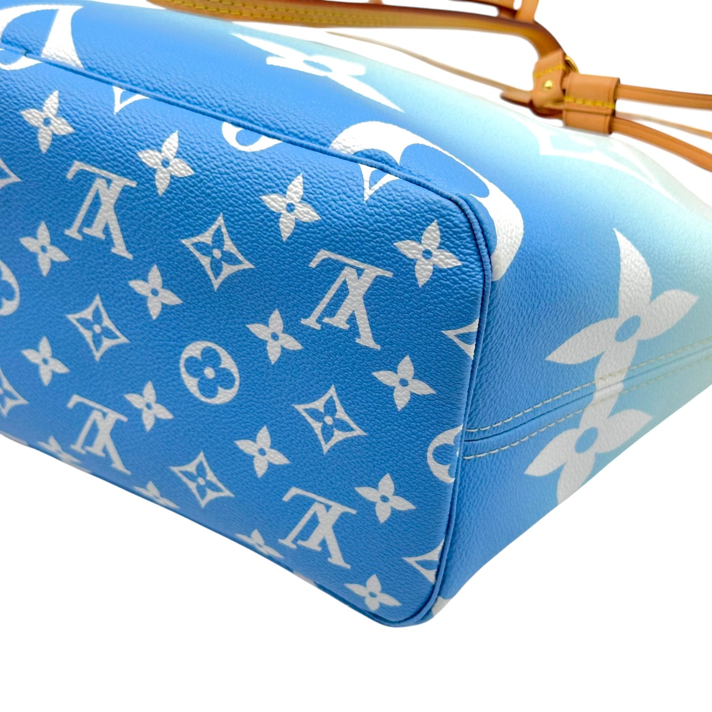 Louis Vuitton Blue Giant Monogram Ombre By the Pool Neverfull MM Tote