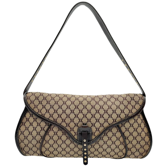 Celine Tan Small Triomphe Monogram Poulbot Bag - Outfit Repeater