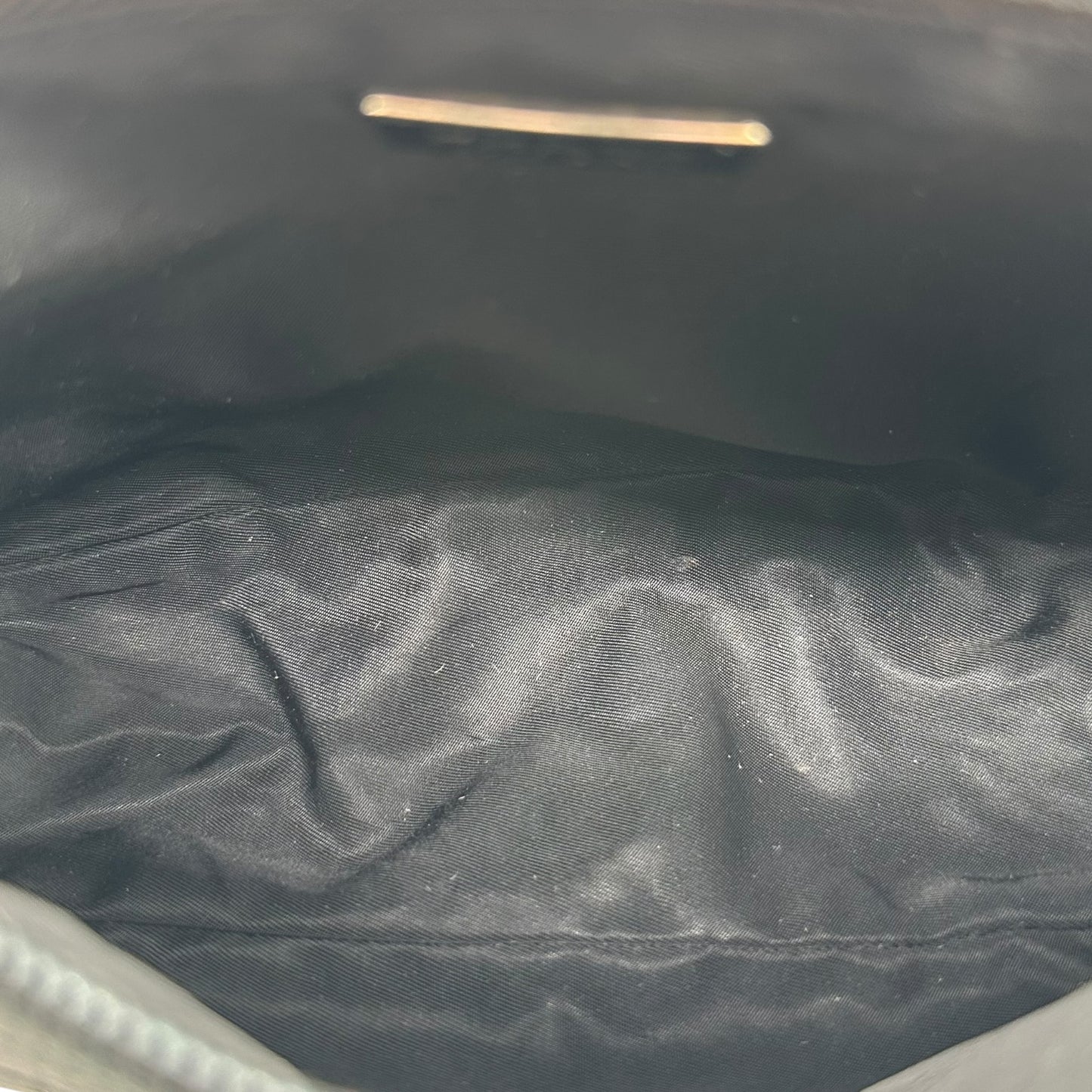 Prada Black Nylon Small Pochette Bag