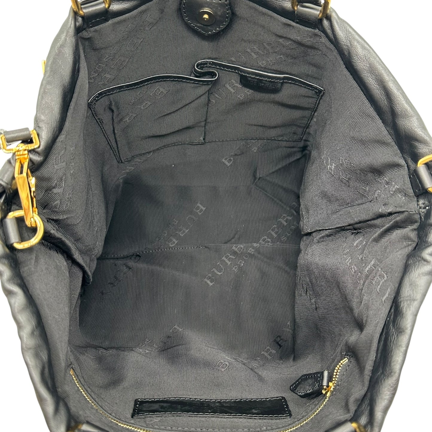 Burberry Gold Studded Zebra Print 2-Way Tote Bag - Outfit Repeater