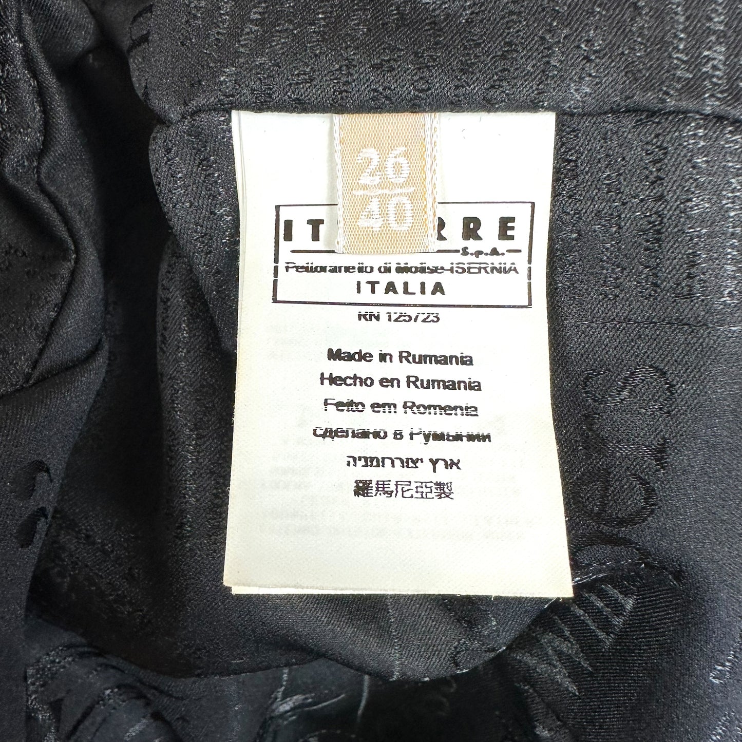 Galliano Black Leather Cropped Moto Jacket