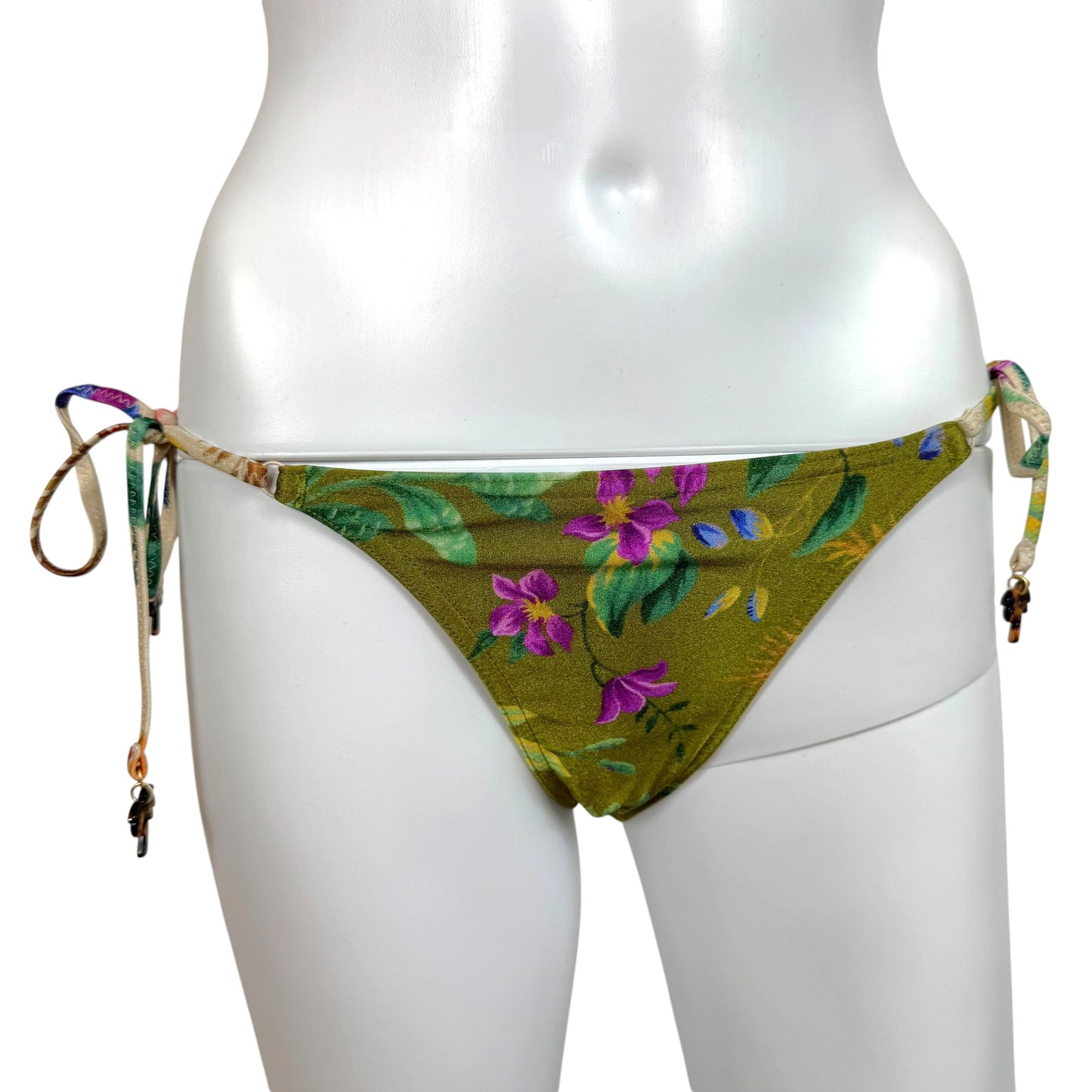Zimmermann Multicolor Floral Print Bikini Set