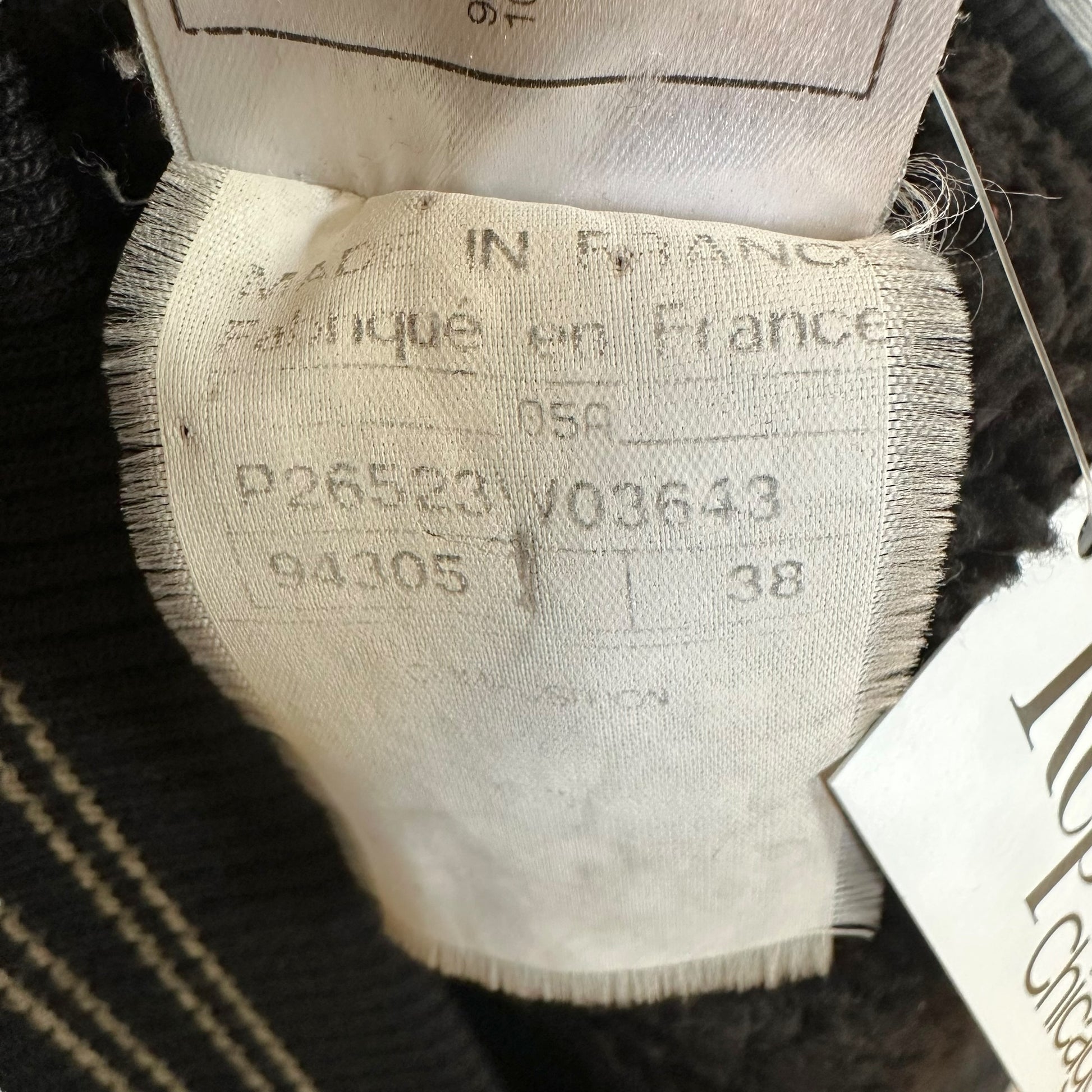 Chanel Sport Autumn 2005 Black Sherpa & Wool Hooded Bomber Jacket - Outfit Repeater