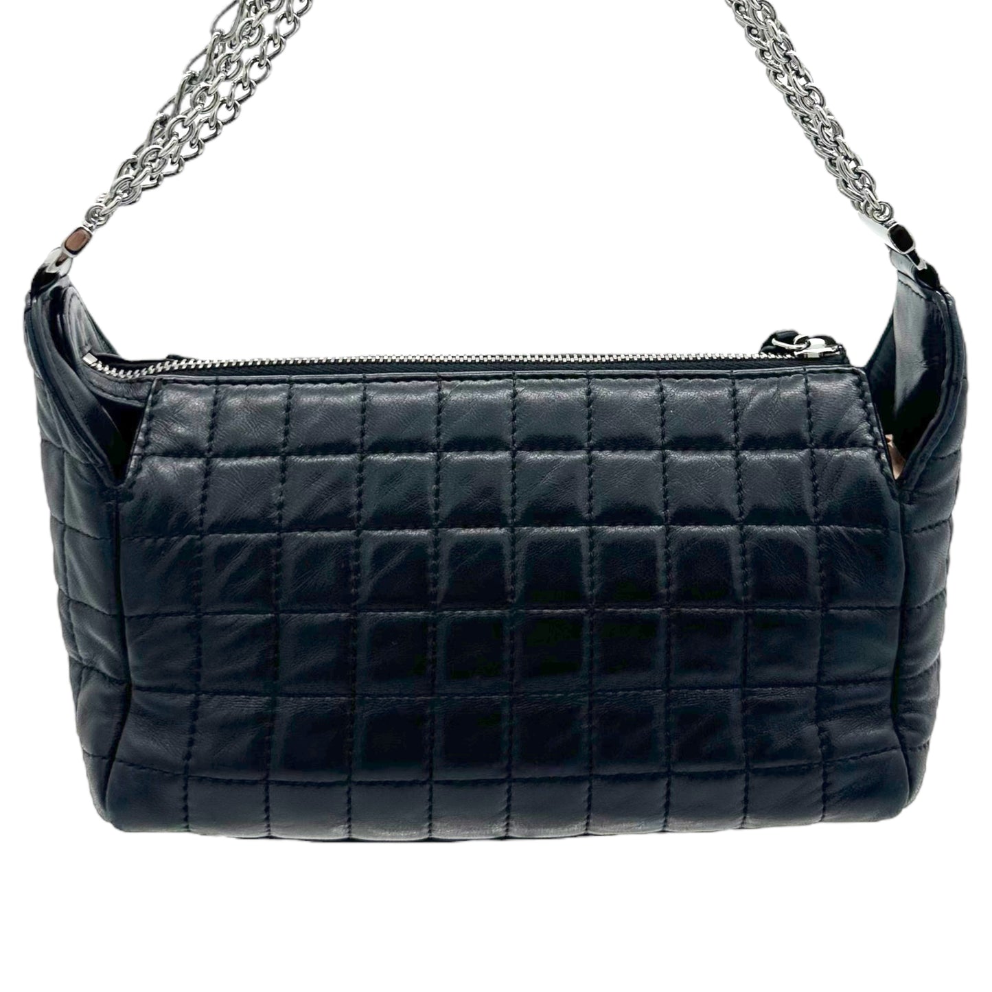 Chanel Chocolate Bar Lambskin Quilted Chain Strap Shoulder Bag - Outfit Repeater