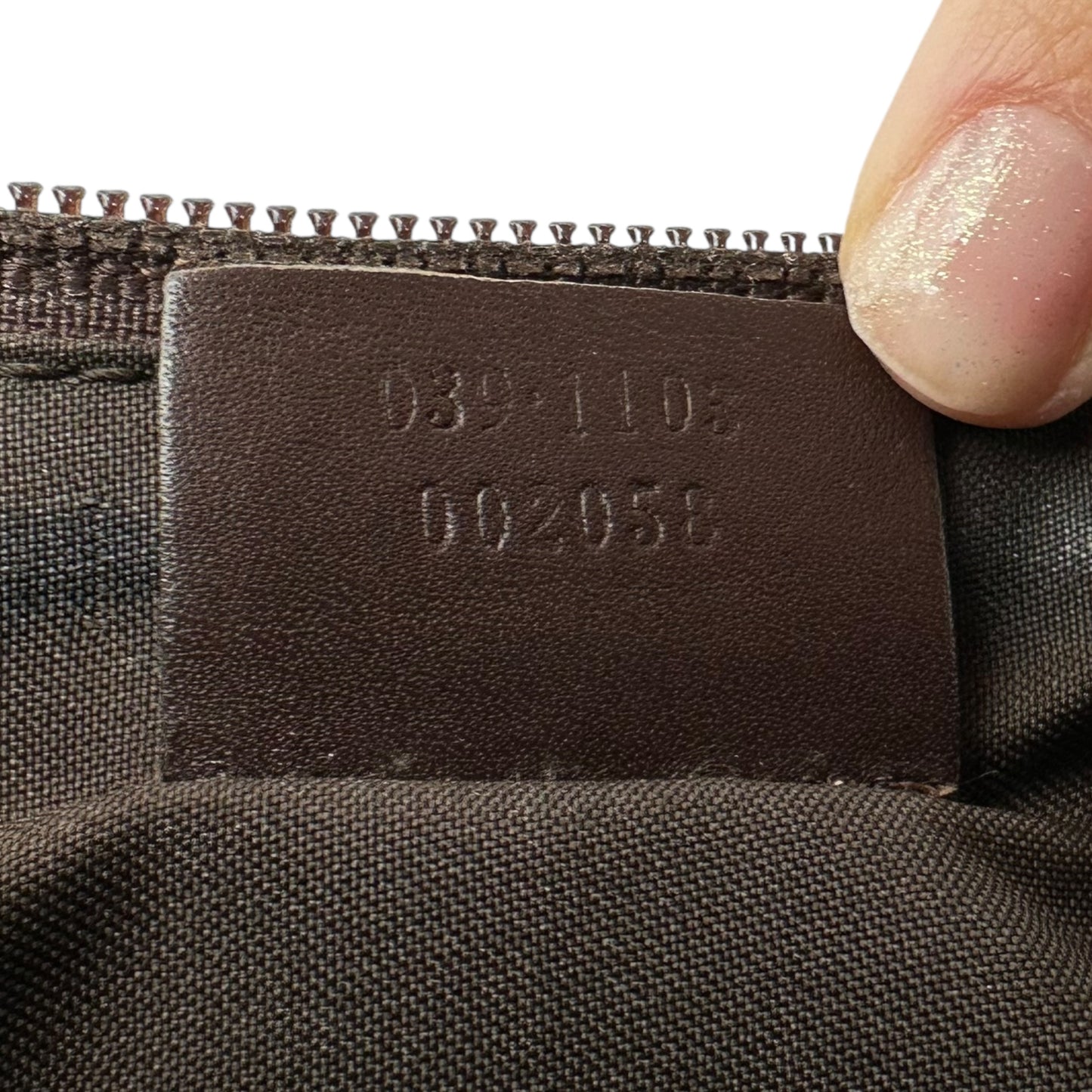 Gucci Tan Monogram Pochette Bag