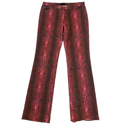 Just Cavalli by Roberto Cavalli Pink Leopard Printed Jeans