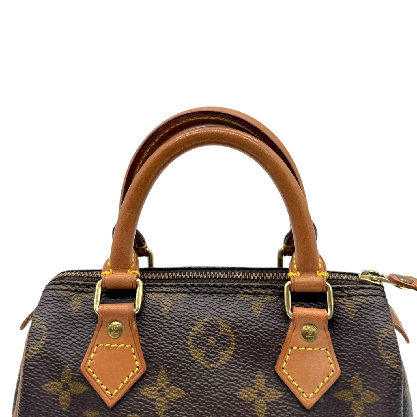 Louis Vuitton Classic Monogram Mini Speedy w/ Strap