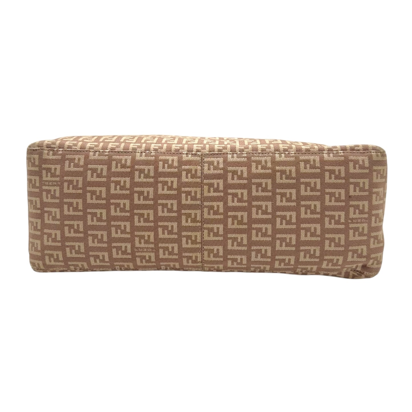 Fendi Pink Zucchino Monogram Top Handle Tote Bag - Outfit Repeater