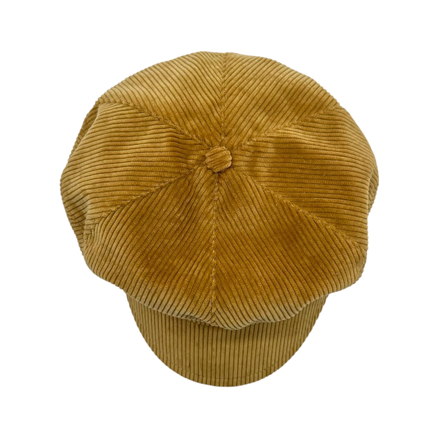 Prada Brown Corduroy Newsboy Hat