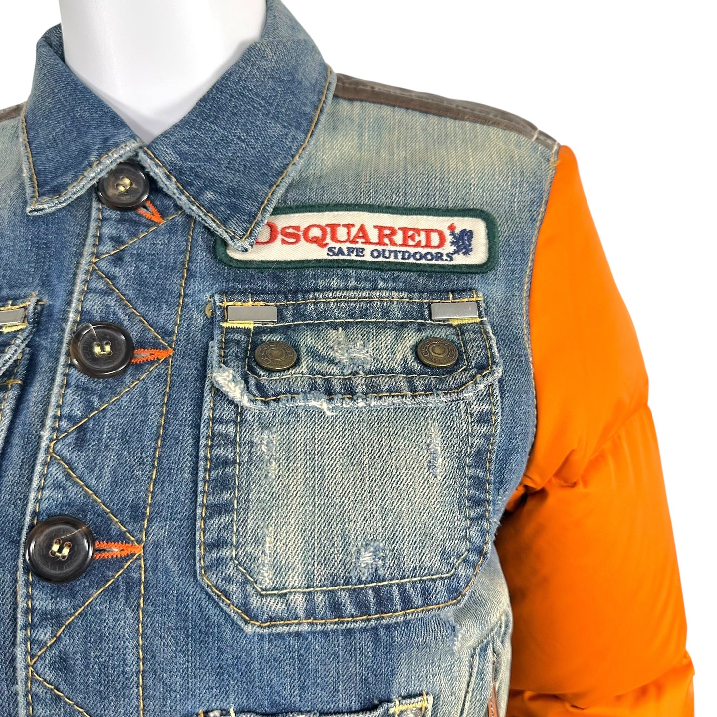 Dsquared2 Denim Button Up Jacket - Outfit Repeater