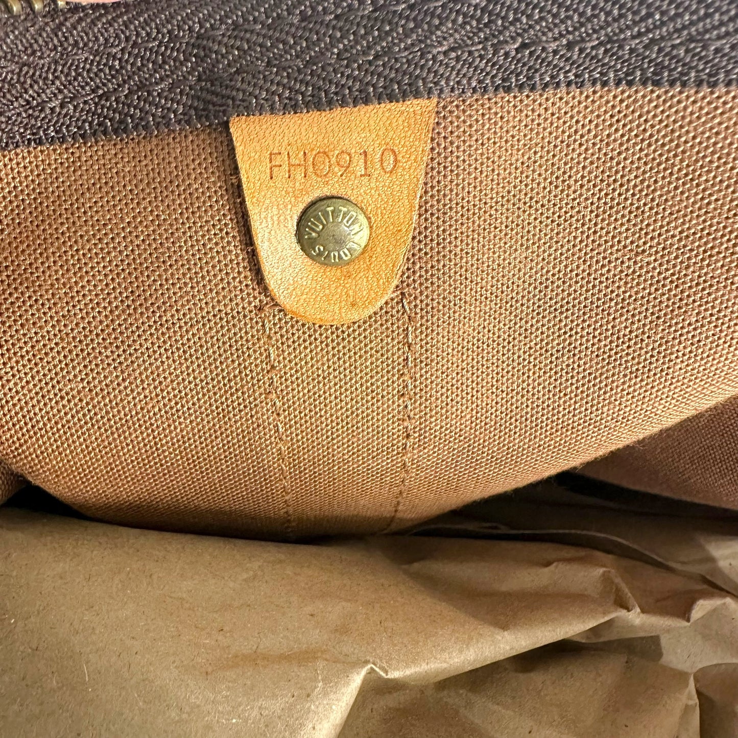 Louis Vuitton Classic Monogram Keepall 60 Duffle Bag - Outfit Repeater