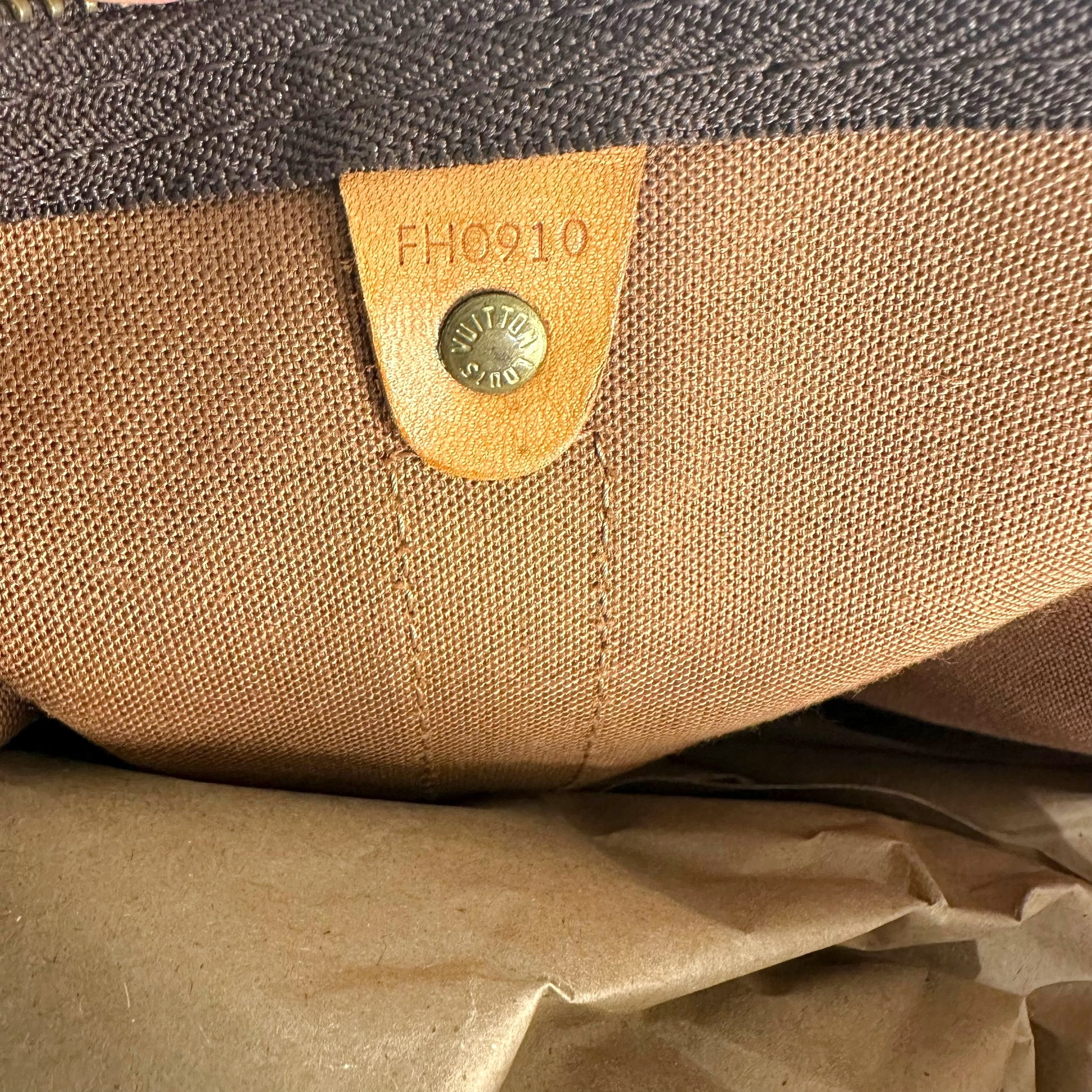 Louis Vuitton Classic Monogram Keepall 60 Duffle Bag - Outfit Repeater