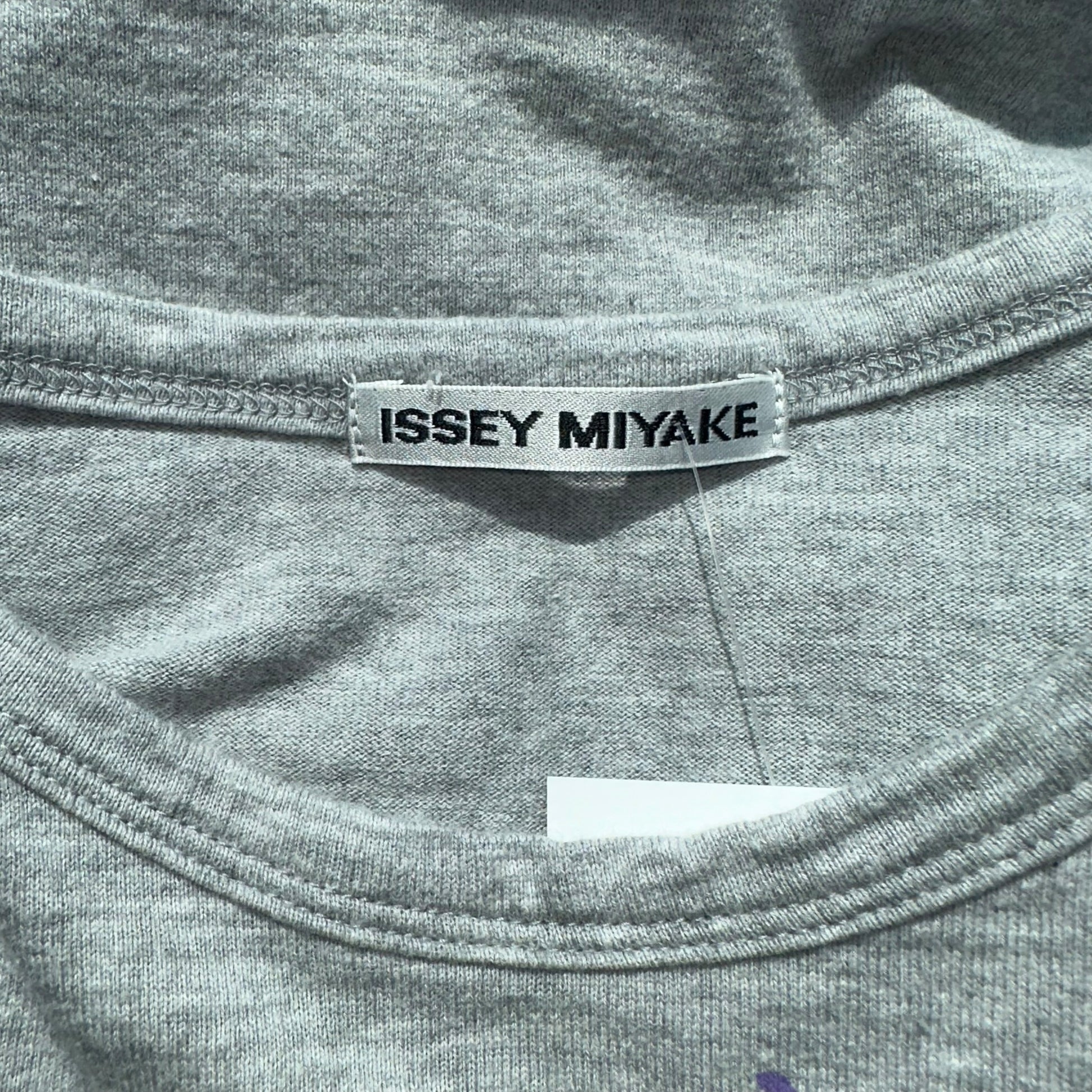 Issey Miyake Gray Purple Eye Graphic T-Shirt