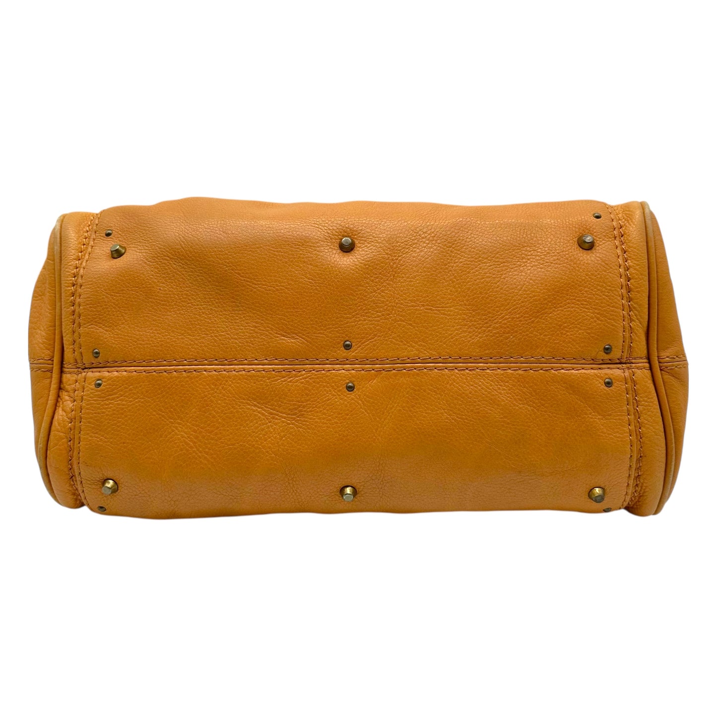 Chloe Cognac Leather Paddington Bag