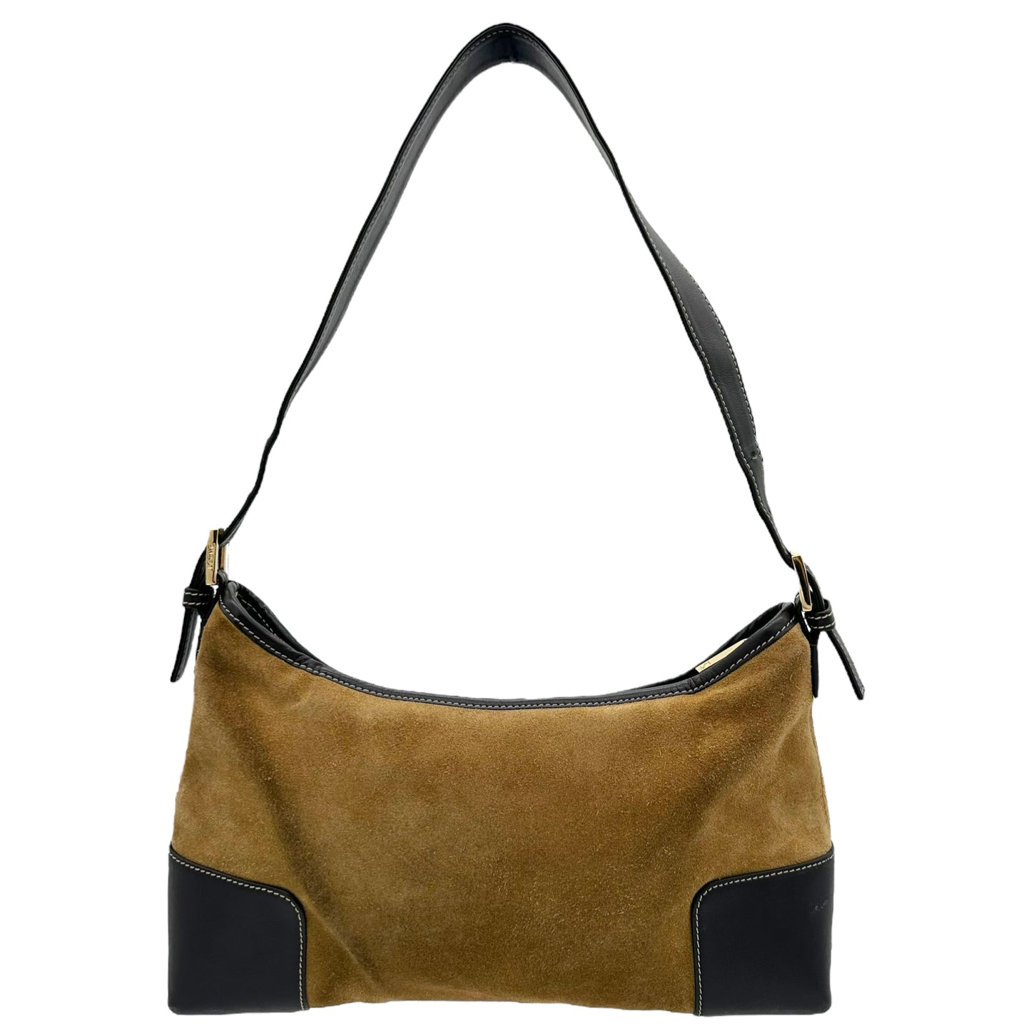 Loewe Tan Suede Shoulder Bag - Outfit Repeater