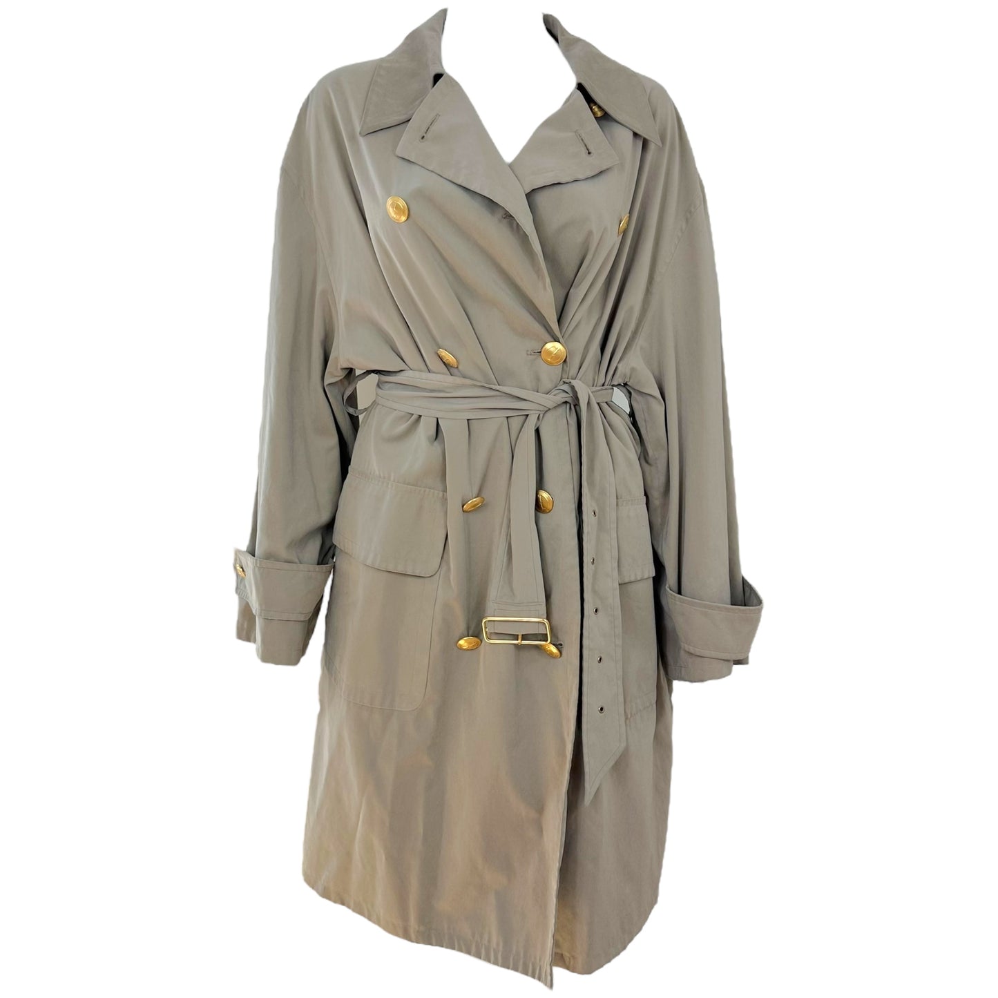 Gucci by Tom Ford 1994 Oversized Khaki Trench Coat