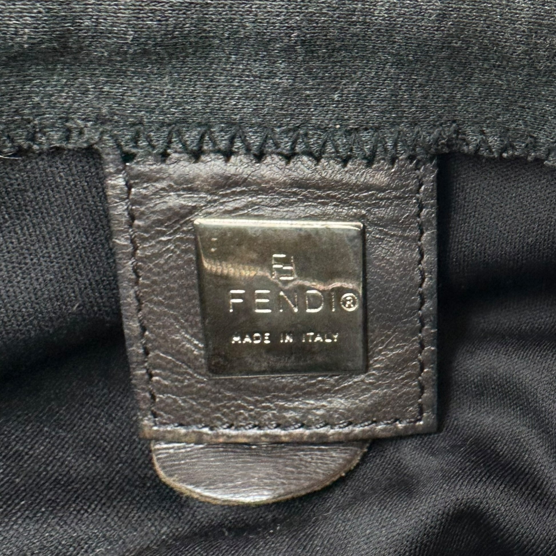 Fendi Gray Jersey Baguette Bag - Outfit Repeater