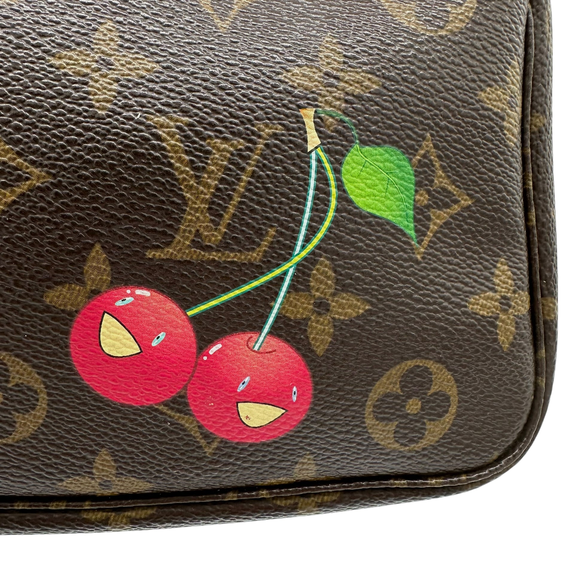 Louis Vuitton Murakami Cherry Pochette Bag - Outfit Repeater