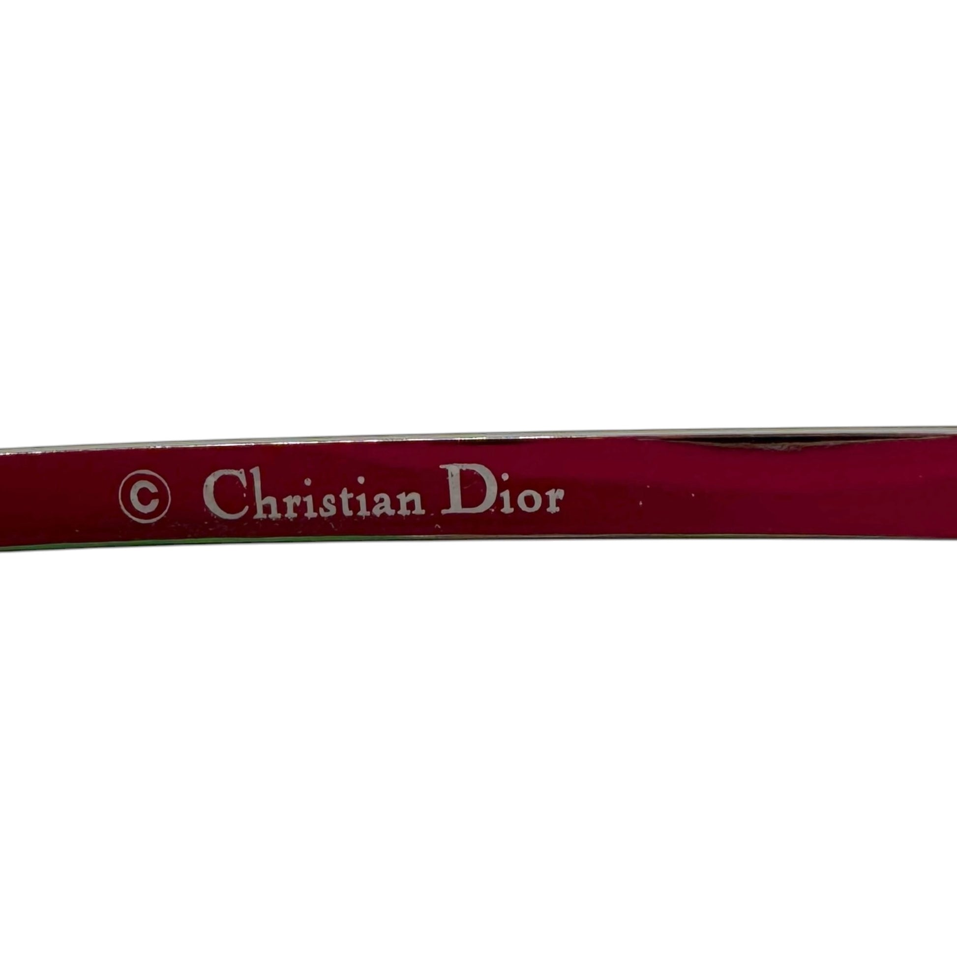 Christian Dior Rimless Gradient Rectangle Sunglasses