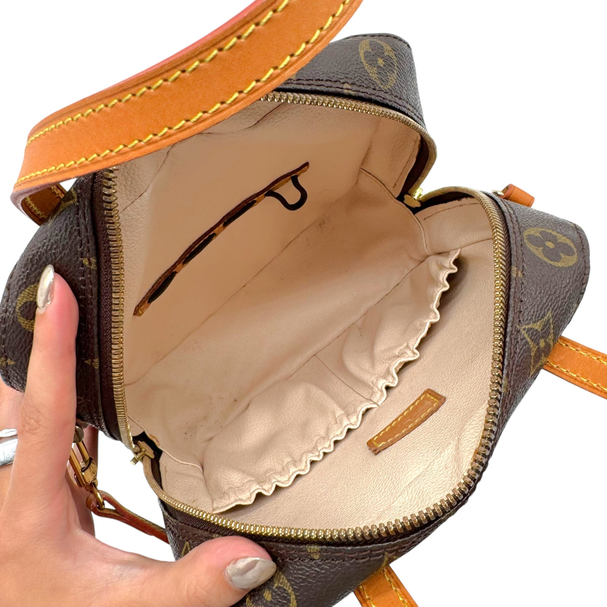 Louis Vuitton Brown Monogram Spontini 2-Way Bag