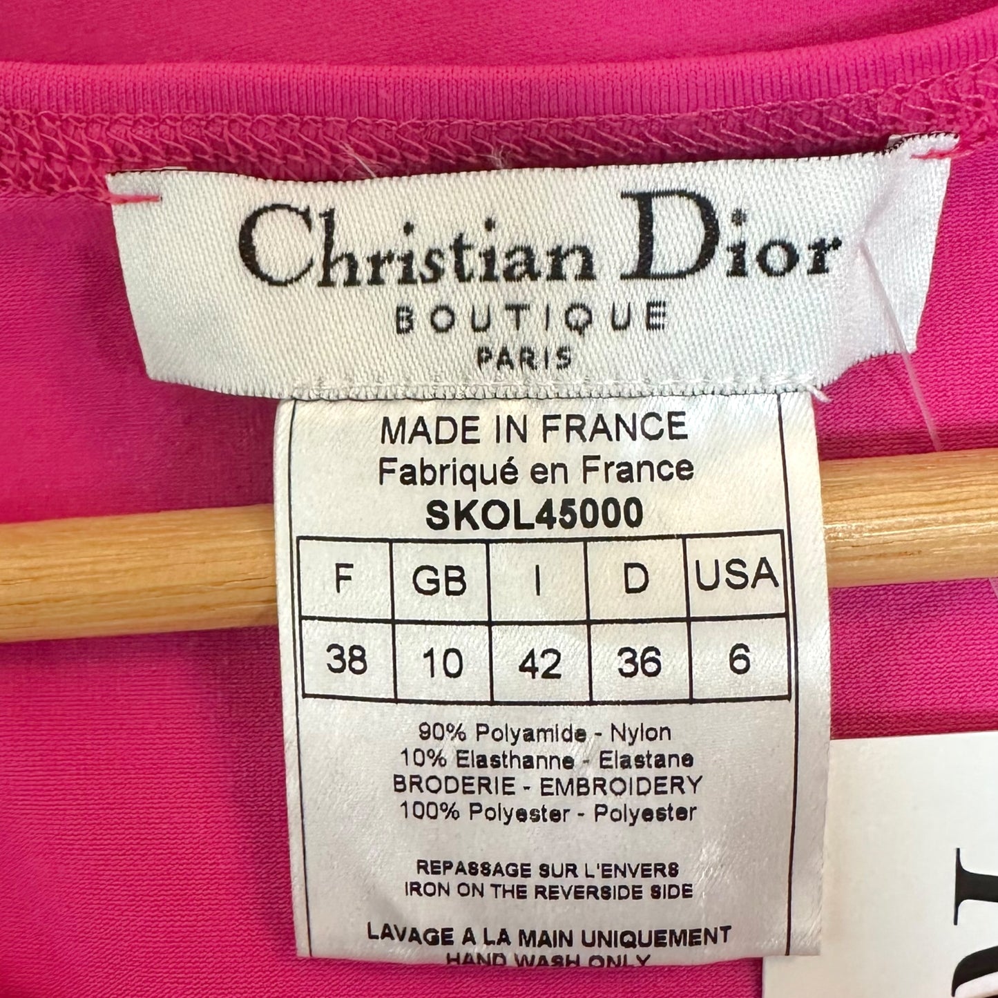 Christian Dior I Heart Dior Pink T-Shirt