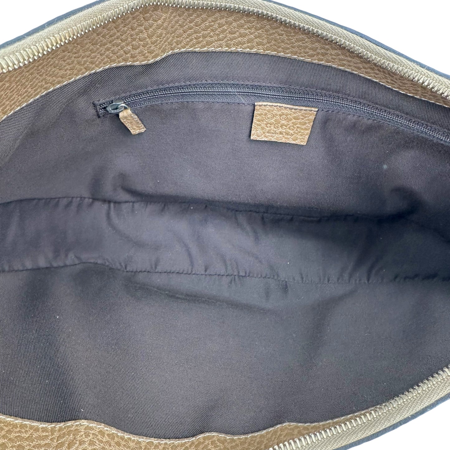 Gucci Tan Leather & Bamboo Crescent Bag - Outfit Repeater