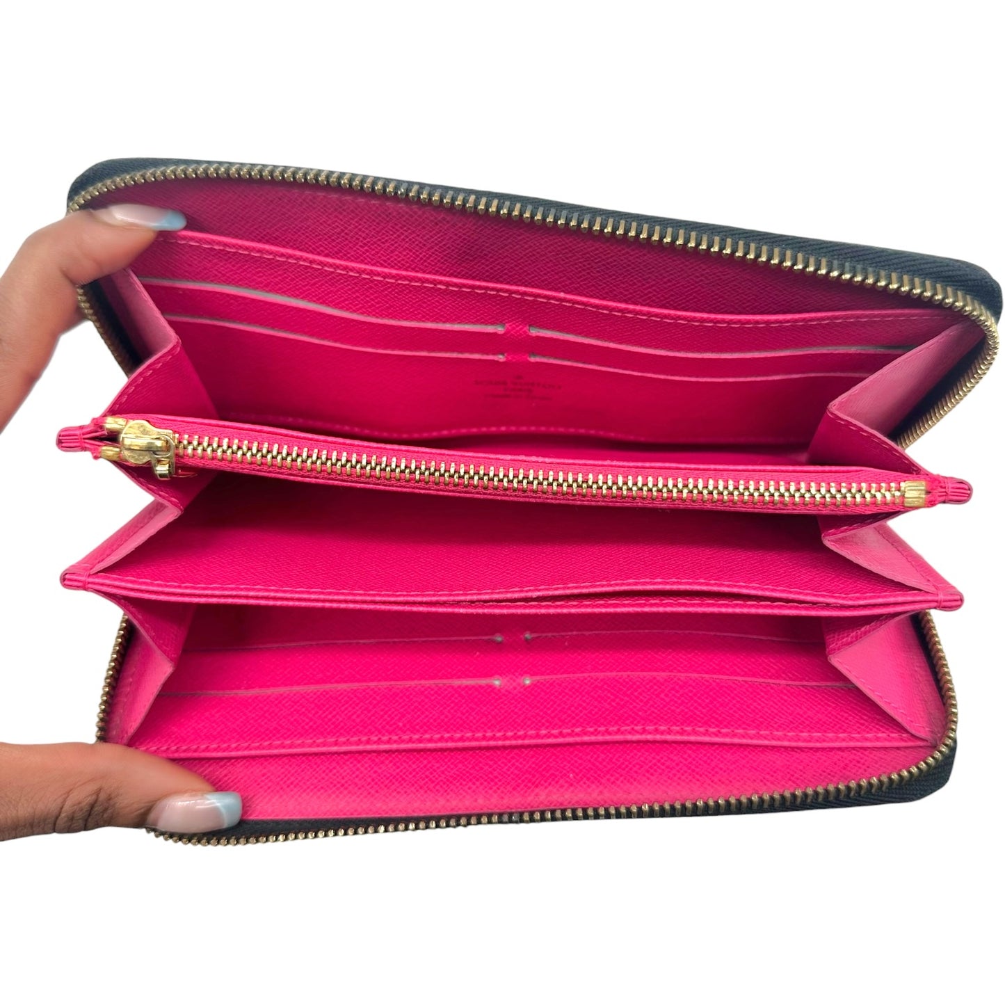 Louis Vuitton Long Zip Wallet Black Multicolor Murakami