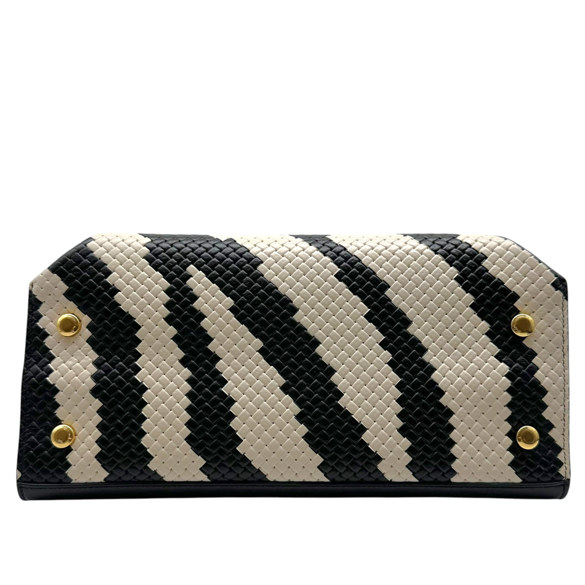 Salvatore Ferragamo Zebra Print 2-Way Handbag