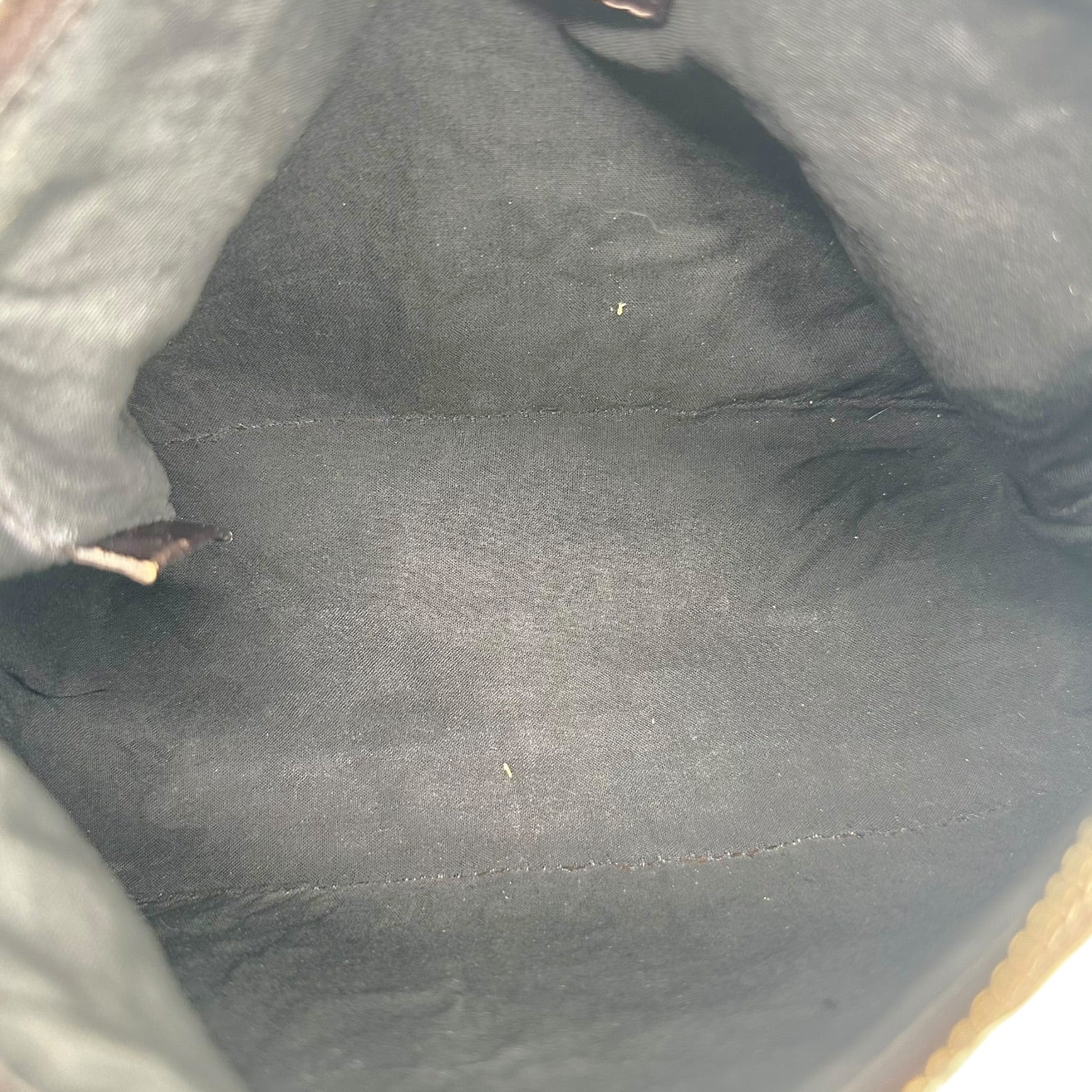 Fendi Pochette Mini Bag Brown Tan Zucchino Monogram