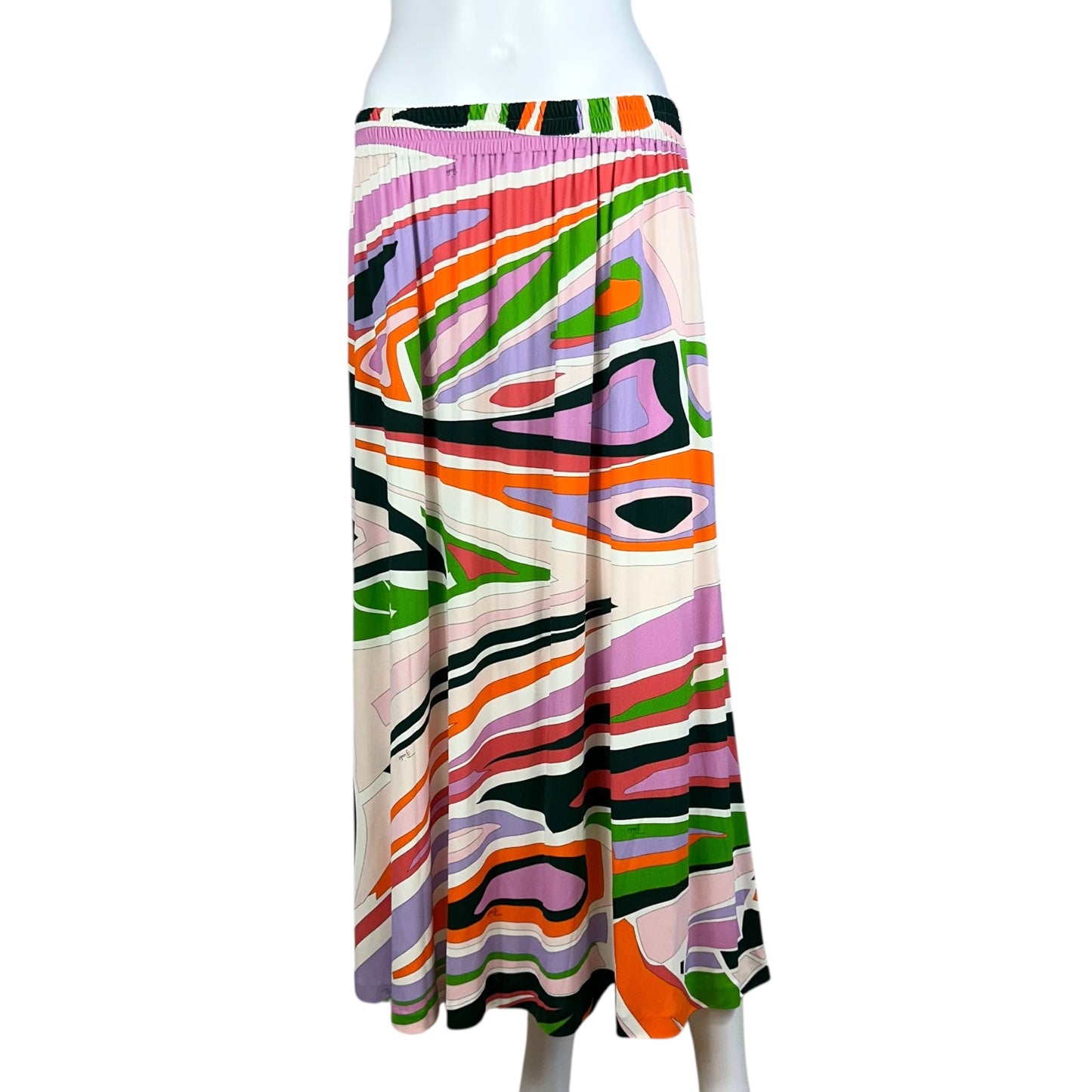 Emilio Pucci Archive Multicolor Printed Maxi Skirt - Outfit Repeater