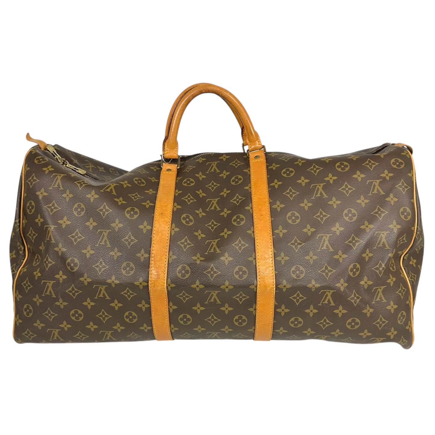 Louis Vuitton Classic Monogram Keepall 60 Duffle Bag - Outfit Repeater