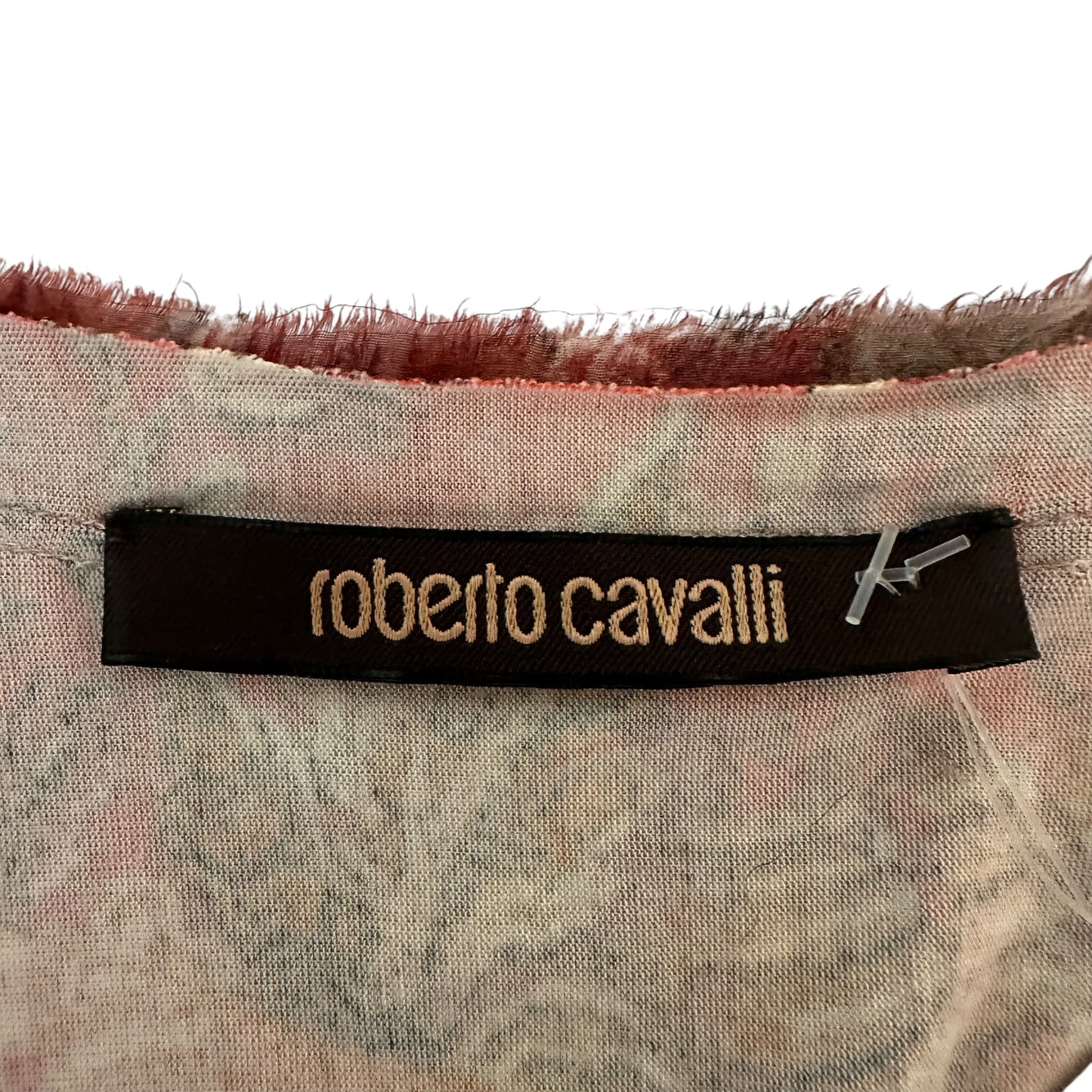 Roberto Cavalli Printed 1/2 Sleeve T-shirt