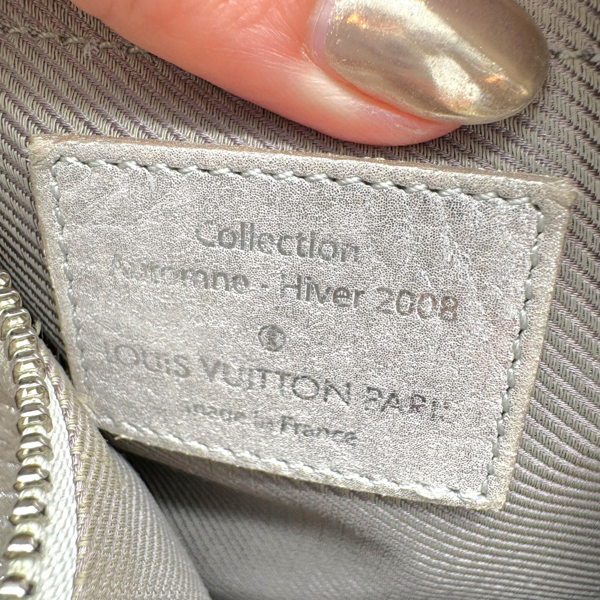 Louis Vuitton Monogram Shoulder Bag Champagne Shimmer