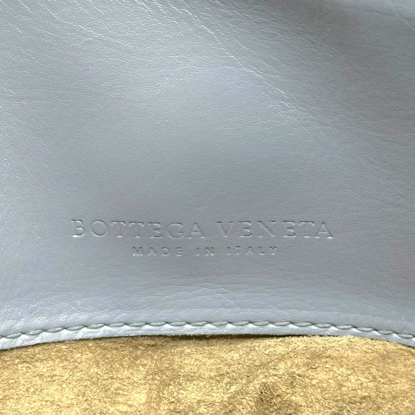 Bottega Veneta Dusty Blue Intrecciato Leather Roma Tote Bag