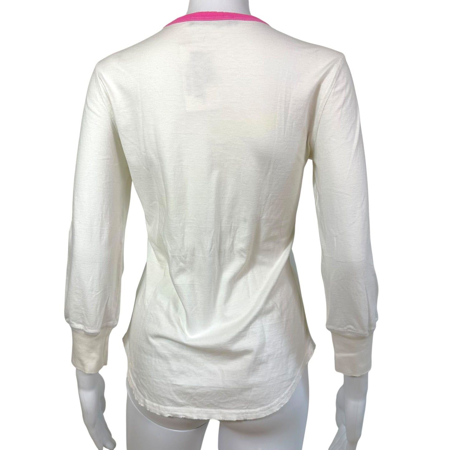 Dsquared2 Rainbow Logo 3/4 Sleeve T-Shirt